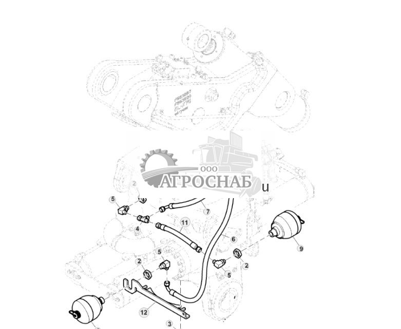 Oil Lines, Damping, Boom Lift, CH9 - ST851796 583.jpg